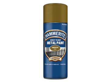 [HMMSFGOAERO] Direct to Rust Smooth Finish Aerosol Gold 400ml