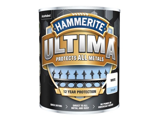 [HMMUMSWH750] Ultima Metal Paint Smooth White 750ml