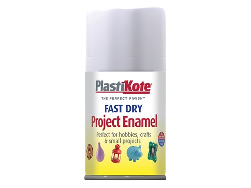 [PKT102SF] Fast Dry Enamel Aerosol Matt White 100ml