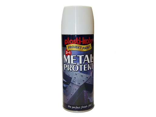 [PKT1286] Metal Protekt Spray Gloss White 400ml