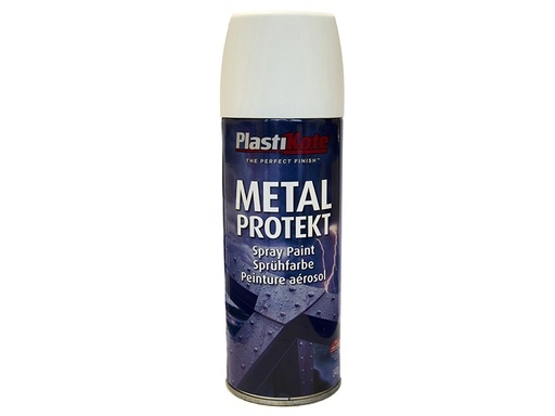 [PKT1287] Metal Protekt Spray Satin White 400ml