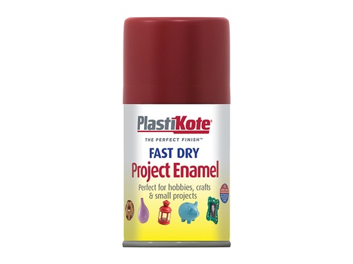 [PKT134S] Fast Dry Enamel Aerosol Metallic Red 100ml