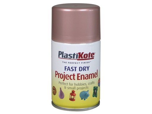 [PKT144S] Fast Dry Enamel Aerosol Rose Gold 100ml