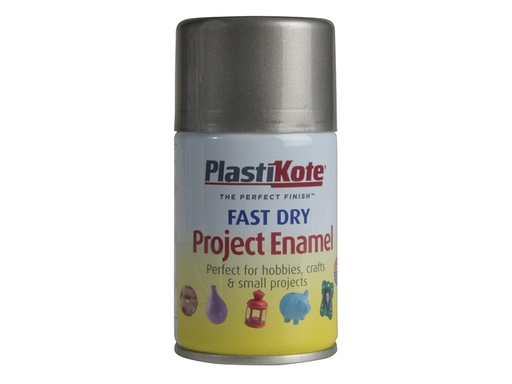 [PKT159S] Fast Dry Enamel Aerosol Pewter 100ml