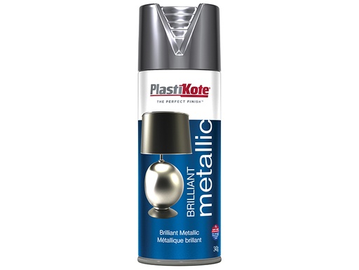 [PKT161] Brilliant Metallic Spray Silver 400ml