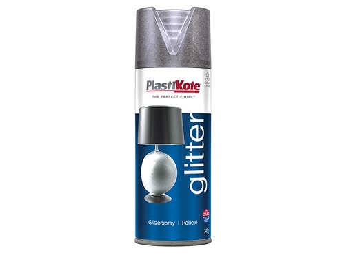 [PKT173] Glitter Effect Spray Silver 400ml