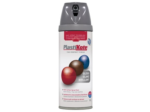 [PKT21101] Twist & Spray Gloss Medium Grey 400ml