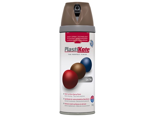 [PKT22113] Twist & Spray Satin Chocolate Brown 400ml