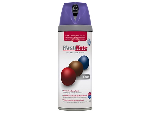 [PKT22116] Twist & Spray Satin Sumptuous Purple 400ml