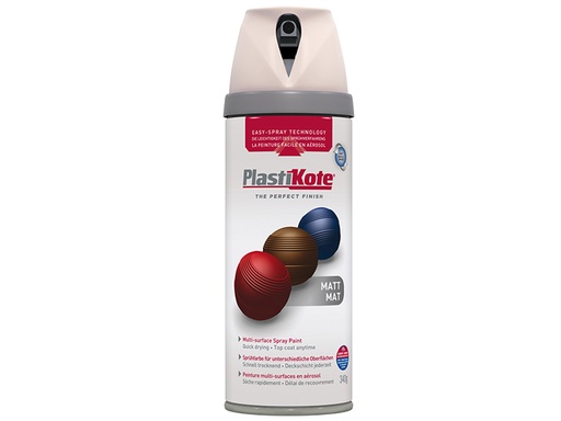 [PKT23103] Twist & Spray Matt Antique White 400ml