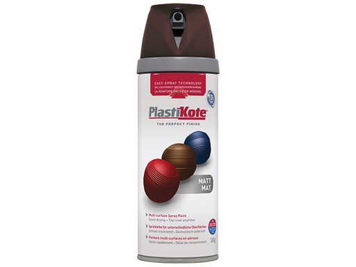 [PKT23106] Twist & Spray Matt Chocolate 400ml