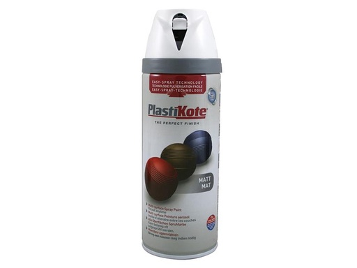 [PKT23112] Twist & Spray Matt Pure Brilliant White 400ml
