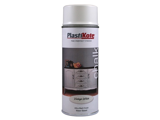 [PKT27100] Chalk Finish Spray Vintage White 400ml
