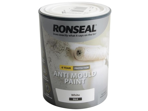 [RSLAMPWS750] 6 Year Anti Mould Paint White Silk 750ml