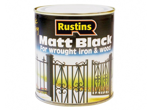 [RUSBM25L] Matt Black Paint Quick Drying 2.5 Litre