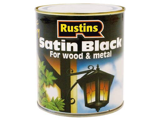 [RUSBS250] Satin Black Paint Quick Drying 250ml