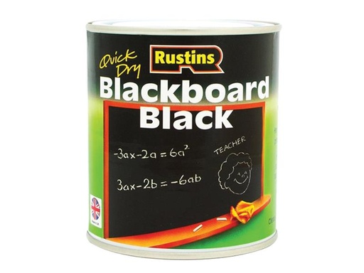 [RUSQDBB100] Quick Dry Blackboard Black 100ml
