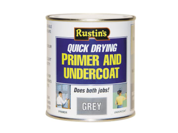 [RUSQDPUG500] Quick Dry Primer & Undercoat Grey 500ml