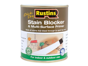[RUSQDSBP1L] Quick Dry Stain Block & Multi Surface Primer 1 litre