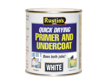 [RUSQDWPUC1L] Quick Dry Primer & Undercoat White 1 litre