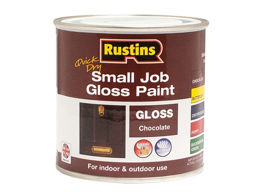 [RUSSJPCHOCQD] Quick Dry Small Job Gloss Paint Chocolate 250ml