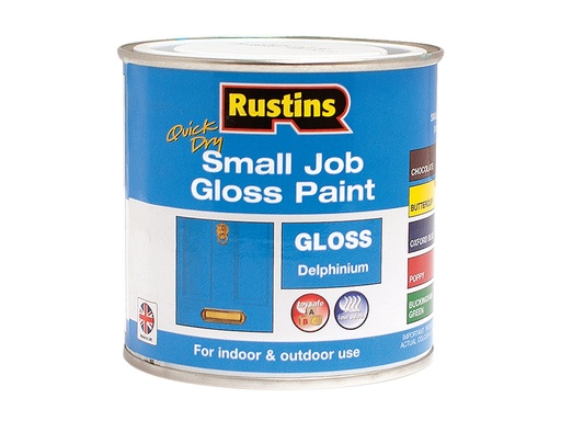 [RUSSJPDELQD] Quick Dry Small Job Gloss Paint Delphinium 250ml