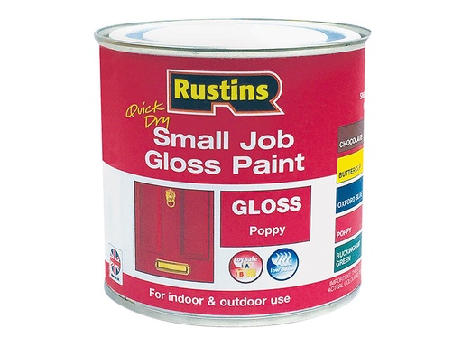[RUSSJPPOPQD] Quick Dry Small Job Gloss Paint Poppy 250ml