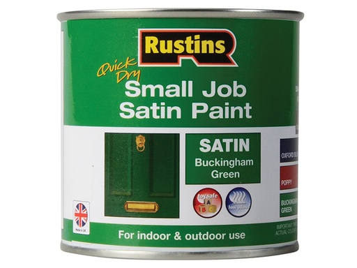 [RUSSJPSBGQD] Quick Dry Small Job Satin Paint Buckingham Green 250ml