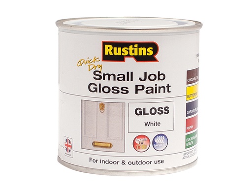 [RUSSJPWHQD] Quick Dry Small Job Gloss Paint White 250ml