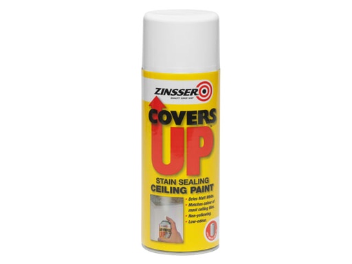 [ZINCU400A] CoversUp Aerosol White 400ml