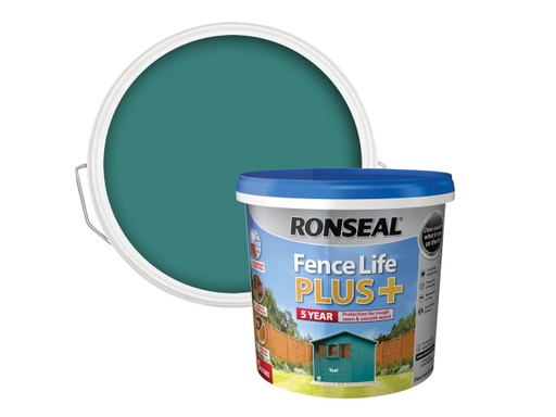 [RSLFLPPTE5L] Fence Life Plus+ Teal 5 litre