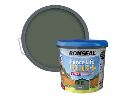 [RSLFLPPW5L] Fence Life Plus+ Willow 5 litre