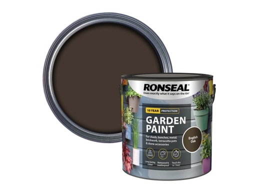 [RSLGPEO25L] Garden Paint English Oak 2.5 litre