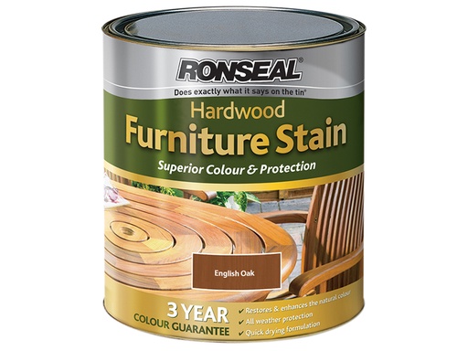 [RSLHWFSDO750] Ultimate Protection Hardwood Garden Furniture Stain English Oak 750ml