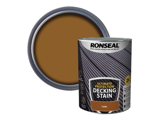 [RSLNUDSCE5L] Ultimate Protection Decking Stain Cedar 5 litre