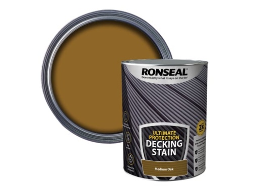 [RSLNUDSMO5L] Ultimate Protection Decking Stain Medium Oak 5 litre