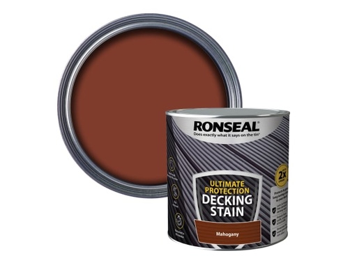 [RSLNUDSRM25L] Ultimate Protection Decking Stain Rich Mahogany 2.5 litre
