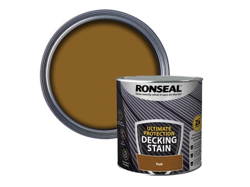 [RSLNUDSRT5L] Ultimate Protection Decking Stain Rich Teak 5 litre