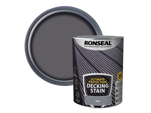 [RSLNUDSSL5L] Ultimate Protection Decking Stain Slate 5 litre
