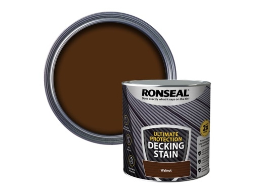 [RSLNUDSWN25L] Ultimate Protection Decking Stain Walnut 2.5 litre