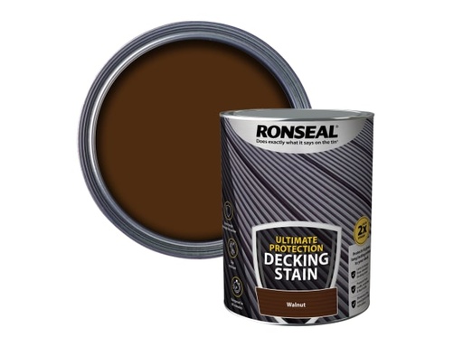 [RSLNUDSWN5L] Ultimate Protection Decking Stain Walnut 5 litre