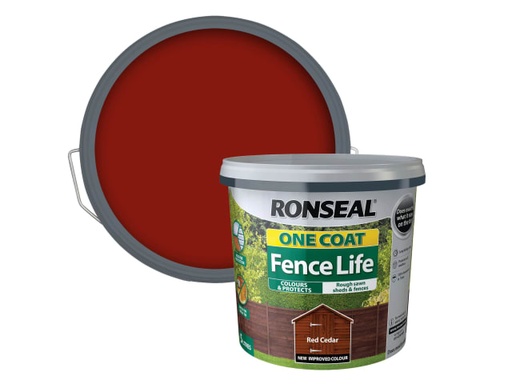 [RSLOCFLCE5L] One Coat Fence Life Red Cedar 5 litre