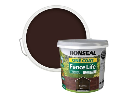 [RSLOCFLDO5L] One Coat Fence Life Dark Oak 5 litre