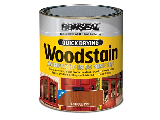 [RSLQDWSDO750] Quick Drying Woodstain Satin Dark Oak 750ml