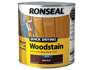 [RSLQDWSW250] Quick Drying Woodstain Satin Walnut 250ml