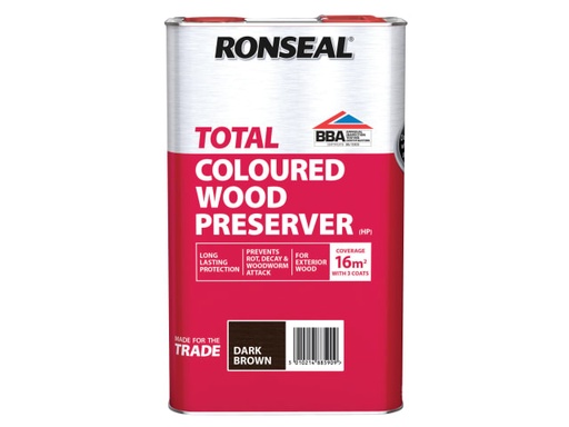 [RSLTTWPDB5L] Trade Total Wood Preserver Dark Brown 5 litre