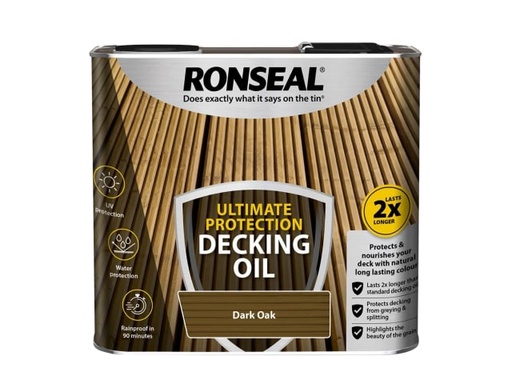 [RSLUDODO25L] Ultimate Protection Decking Oil Dark Oak 2.5 litre
