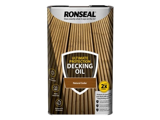 [RSLUDONC5L] Ultimate Protection Decking Oil Natural Cedar 5 litre