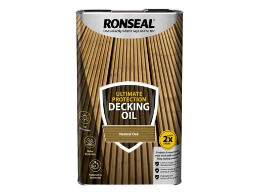[RSLUDONO5L] Ultimate Protection Decking Oil Natural Oak 5 litre