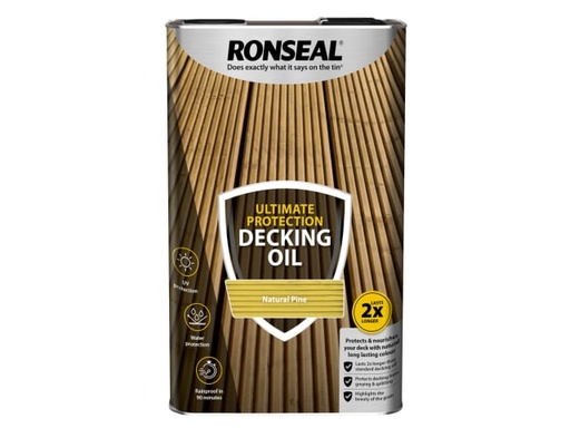 [RSLUDONP5L] Ultimate Protection Decking Oil Natural Pine 5 litre